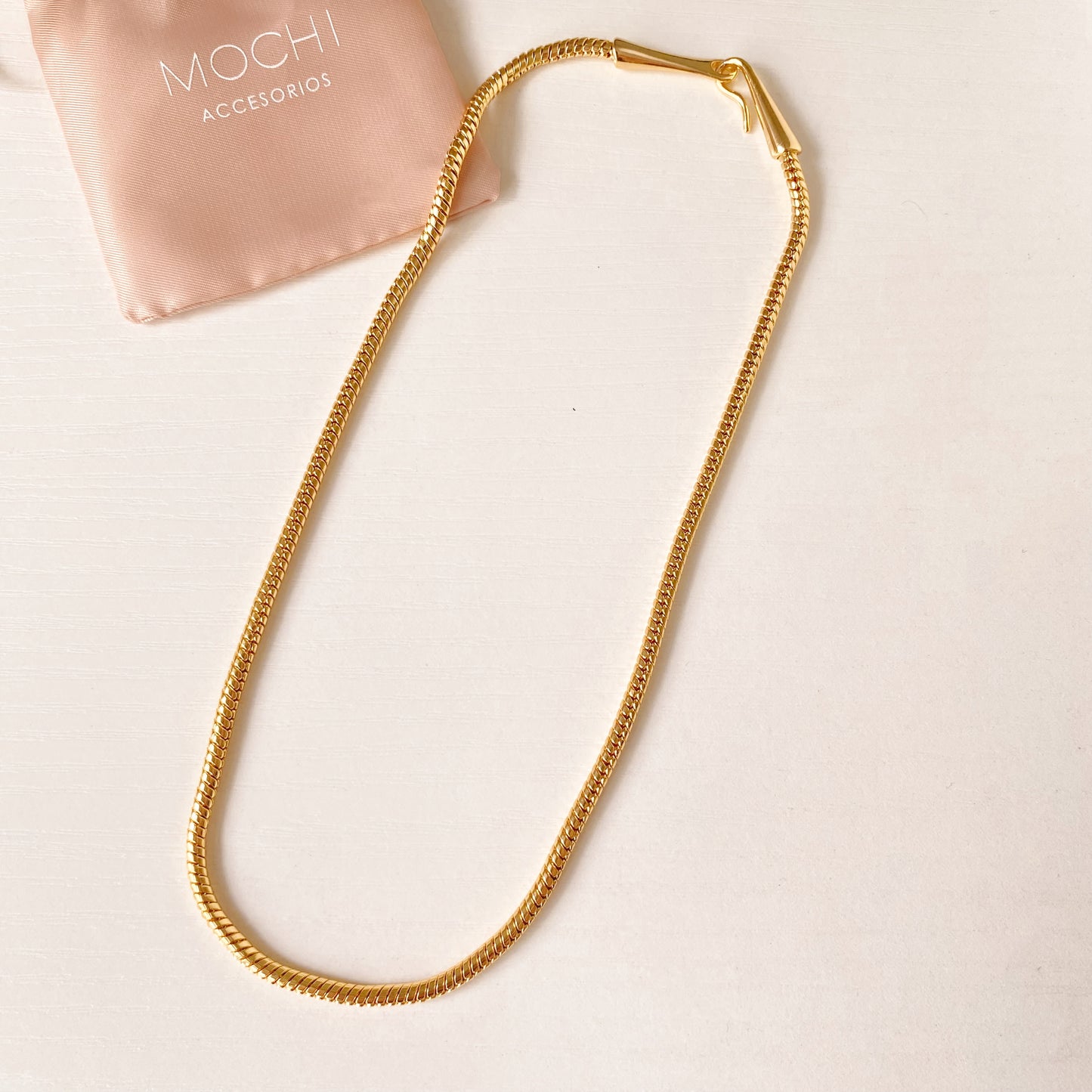 Golden snake chain