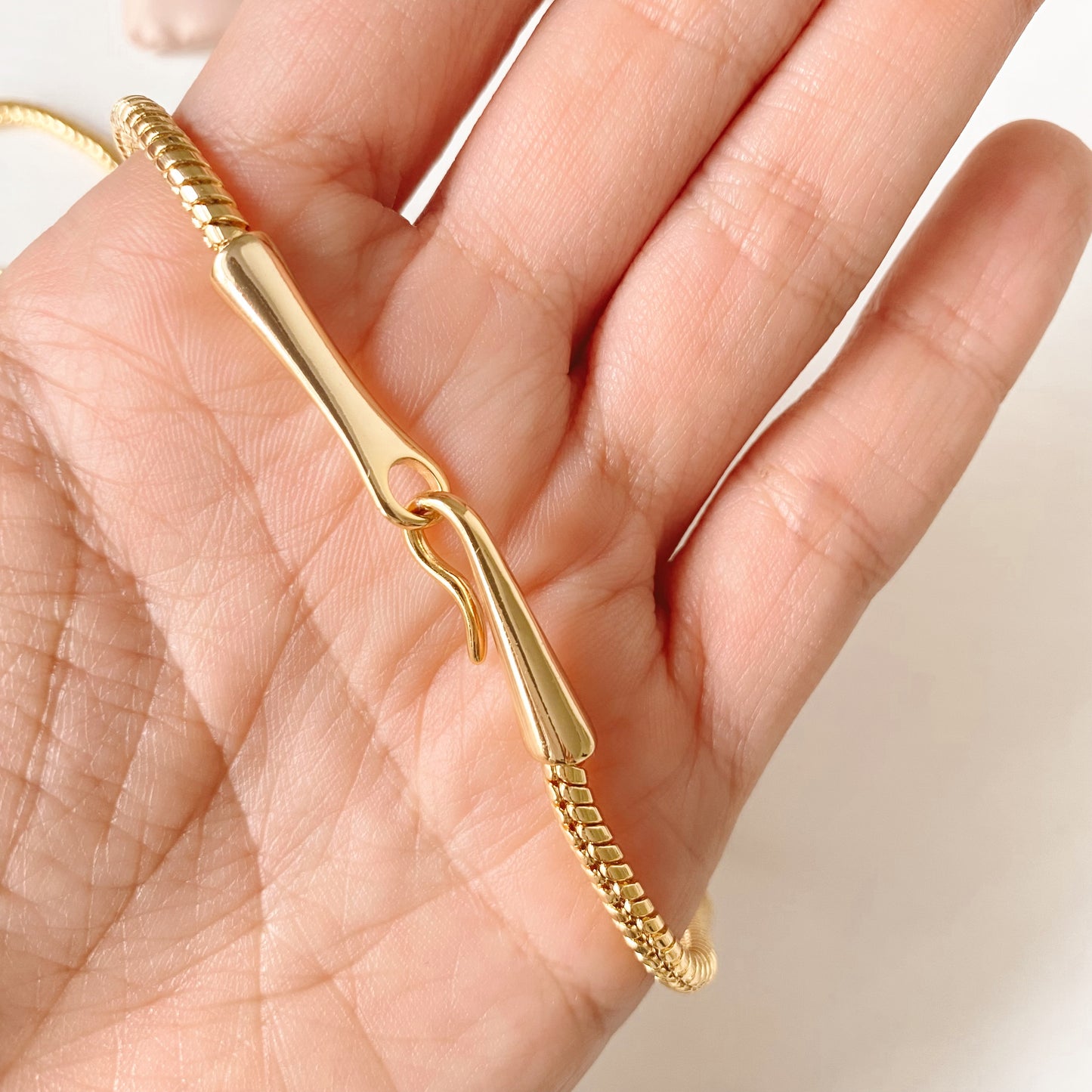 Golden snake chain