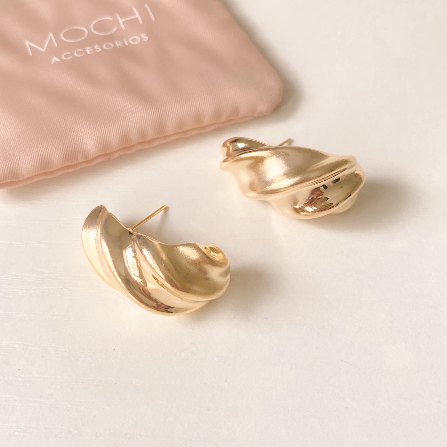 Chunky Croissant Studs