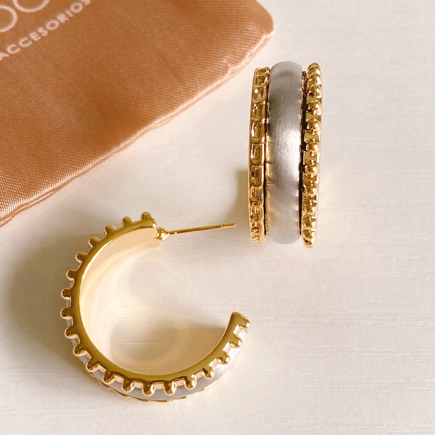 Cleo dúo hoops
