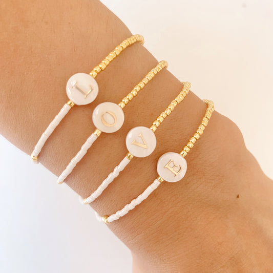 Initial bracelet